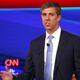 Beto O’Rourke speaks during the Democratic presidential debate in Ohio Oct. 15, 2019.